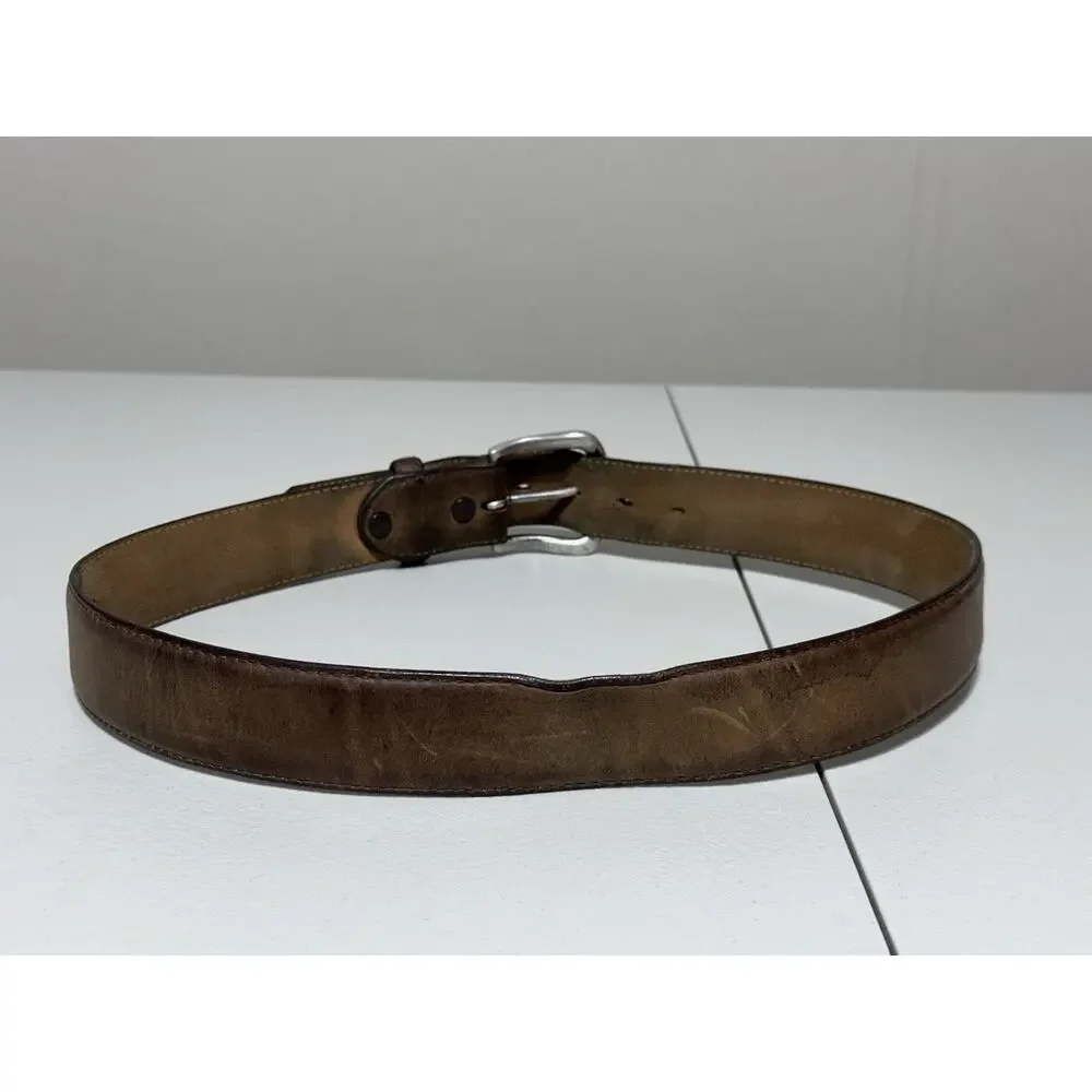 Justin Belt Men’s Size 34 Brown Top Grain Leather Style 172BY Made In USA